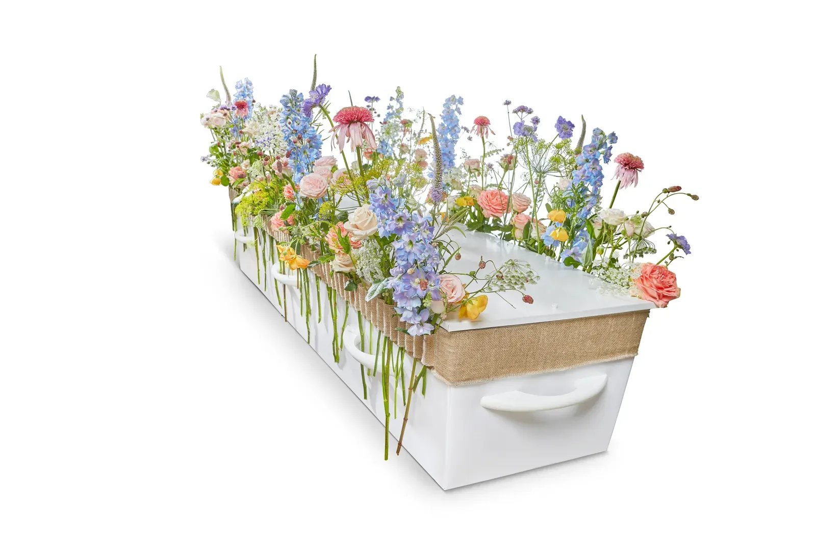 Bloemengroet Seizoen, strooibloemen voor de uitvaart
